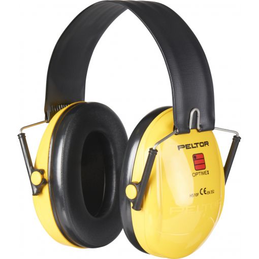Protection antibruit 3M™ Peltor™ Optime I, H510F, arceau de tête | Protection auditive