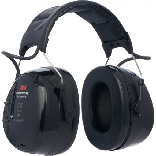 Protection antibruit à coquilles Radio 3M™ Peltor™ WorkTunes™ Pro FM, arceau de tête | Protection auditive