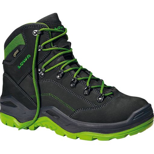 Chaussure montante S3 Renegade Work GTX® green mid 5650 | S3 Chaussures de sécurité, Chaussures de travail
