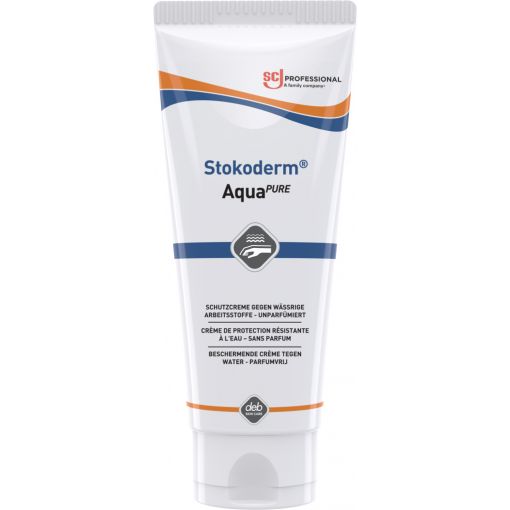 Crème de protection cutanée Stokoderm® AQUA PURE, non parfumée | Protection de la peau avant le travail