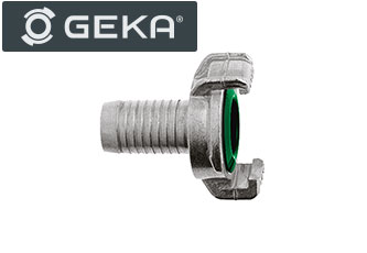 Raccord à griffes pour tuyaux d'eau GEKA®-plus avec embout